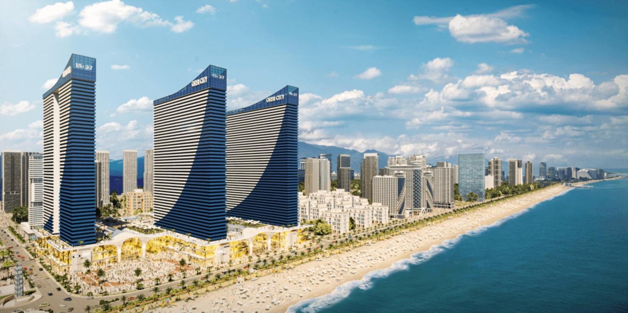 باتومي Orbi City-Sea View Aparthotel المظهر الخارجي الصورة